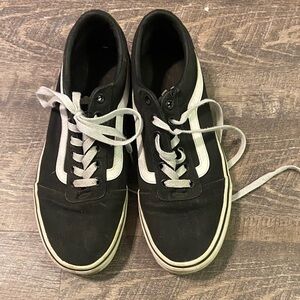 Vans Classic Black and White Sneakers